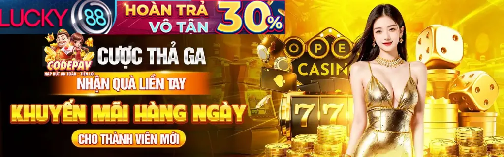 Giới hạn cược và rút tiền cao hơn